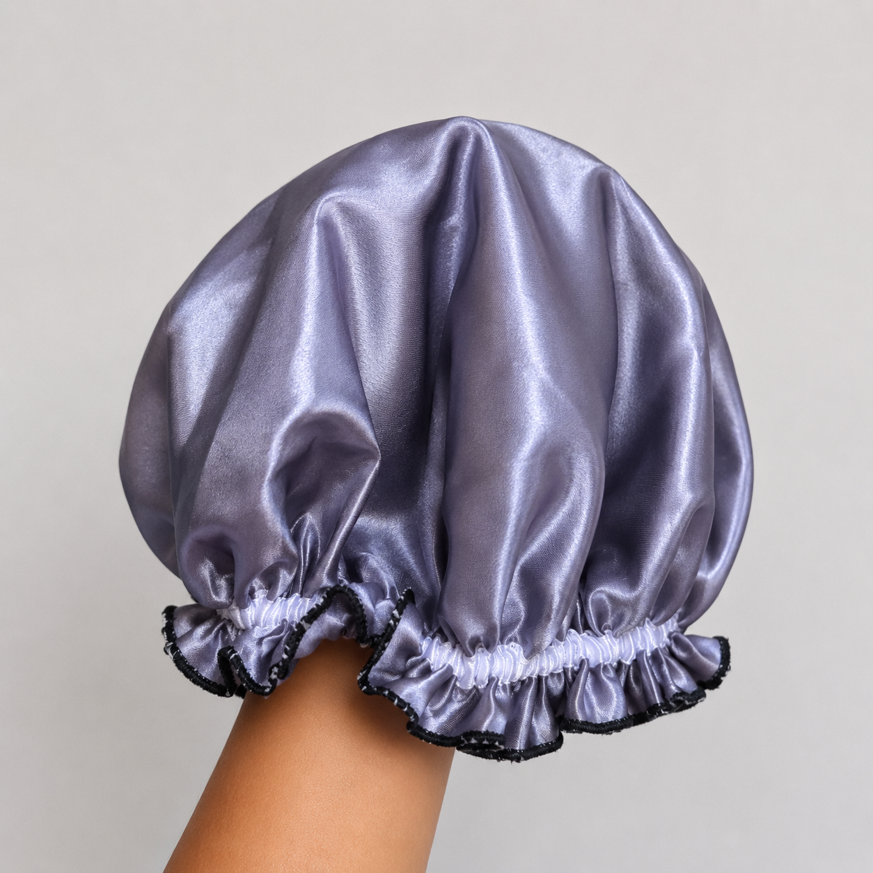 Gorro Satín Gris