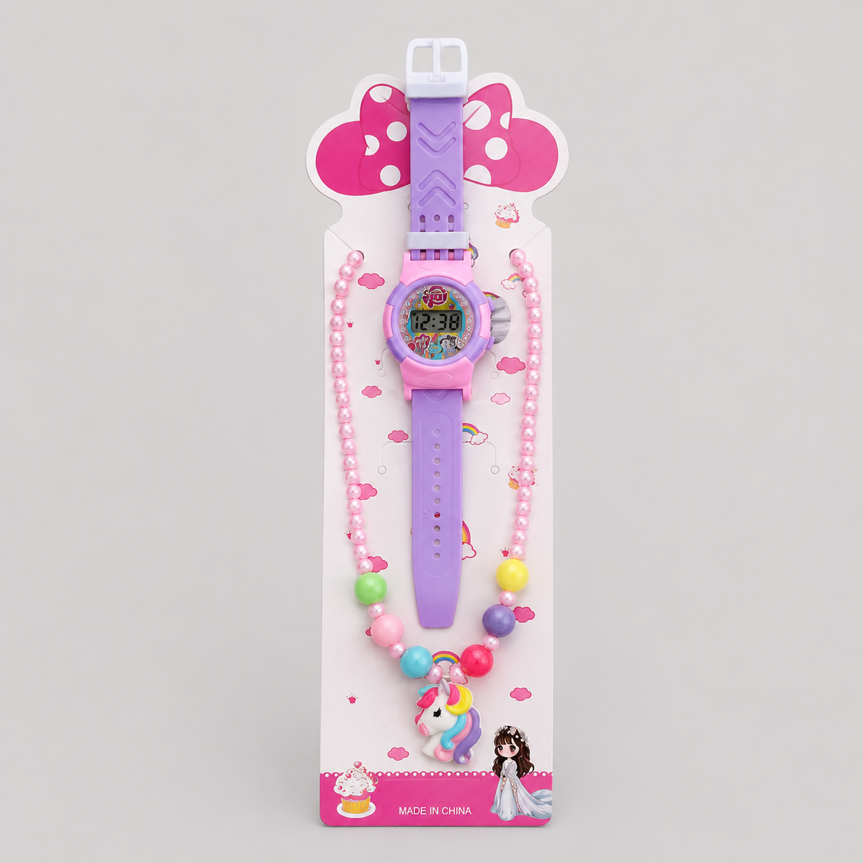 Reloj + Collar Little Pony