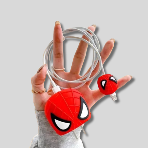 Protector de Cargador y Cable Spidermam