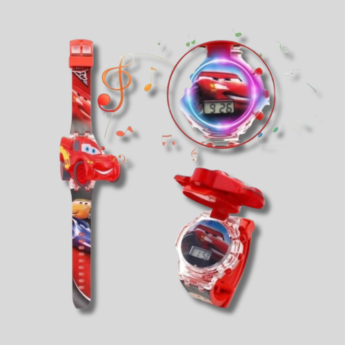 Reloj Tapa Luces Cars