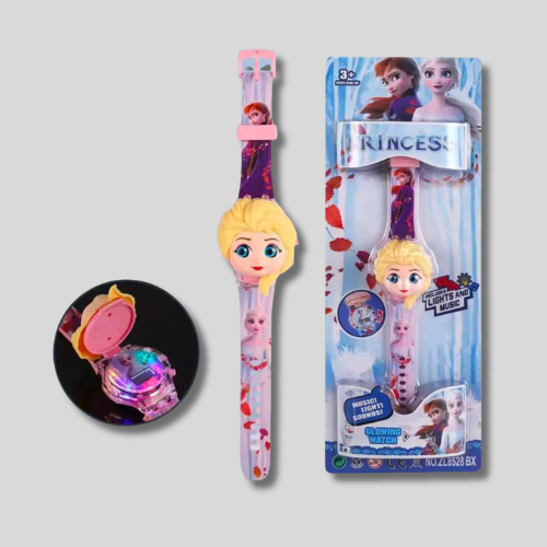 Reloj Tapa Luces Frozen