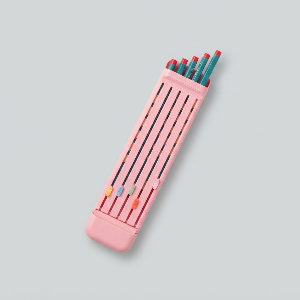 Kit Escolar x5 Lapices Rosa