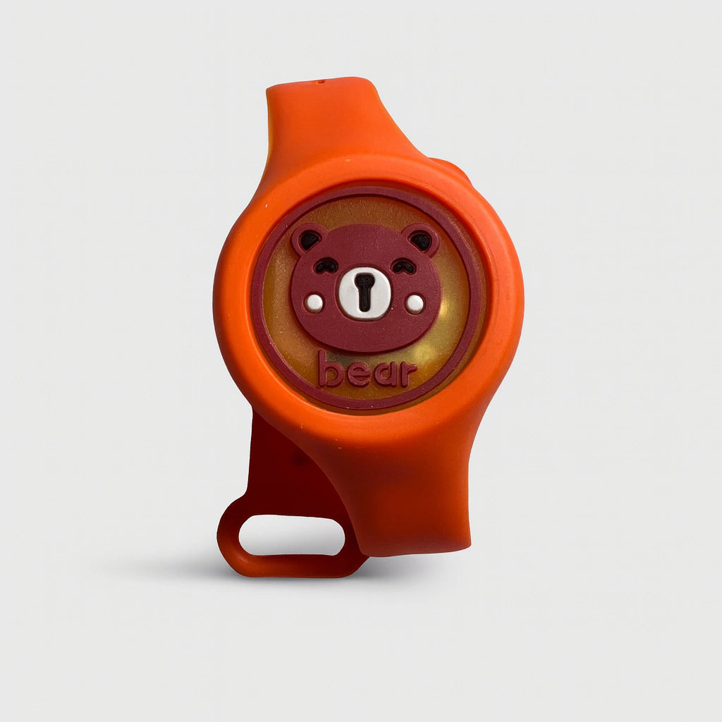 Repelente De Pulso Oso Naranja