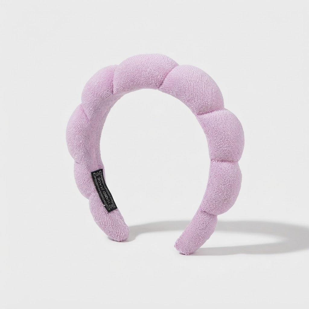 Diadema Abullonada Rosa