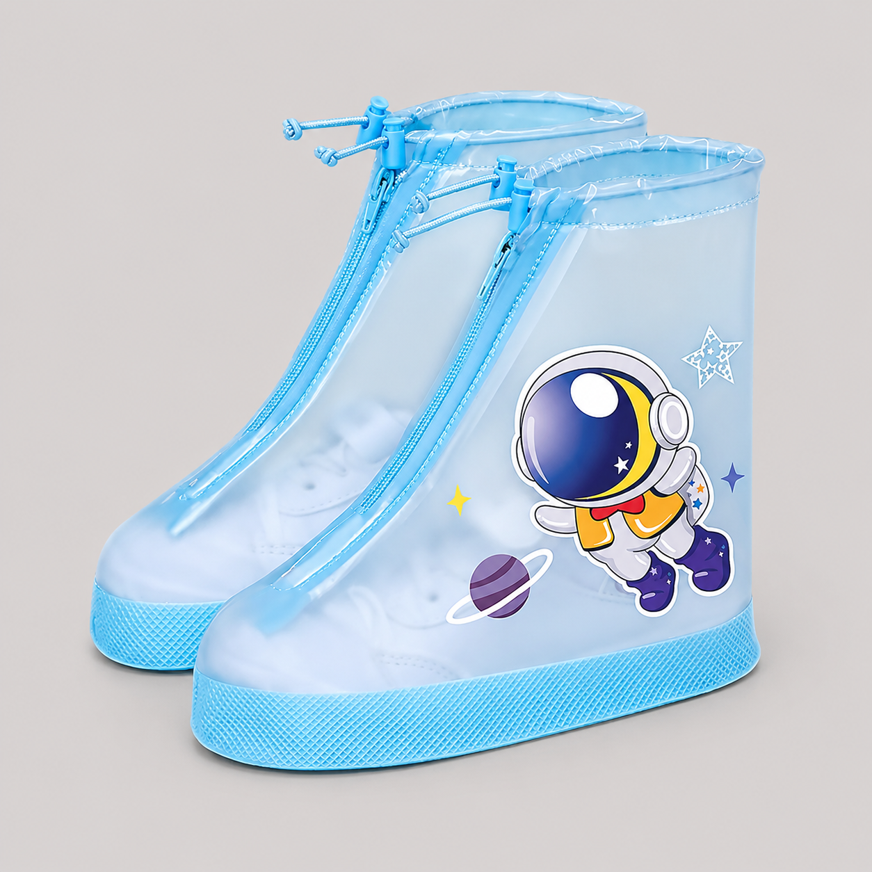 Cubre Zapatos Para La Lluvia Azul Astronauta L