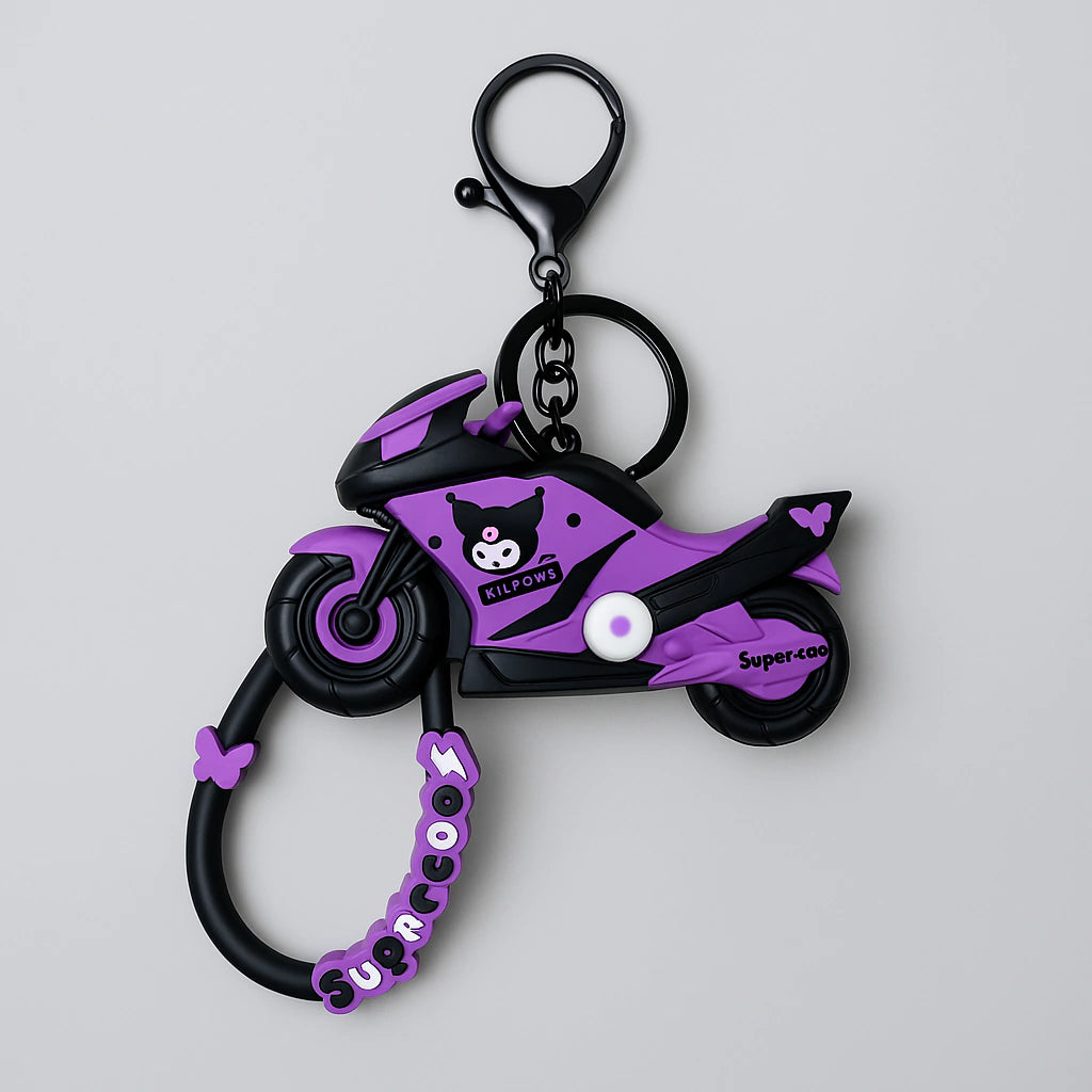 Llavero Moto Kuromi