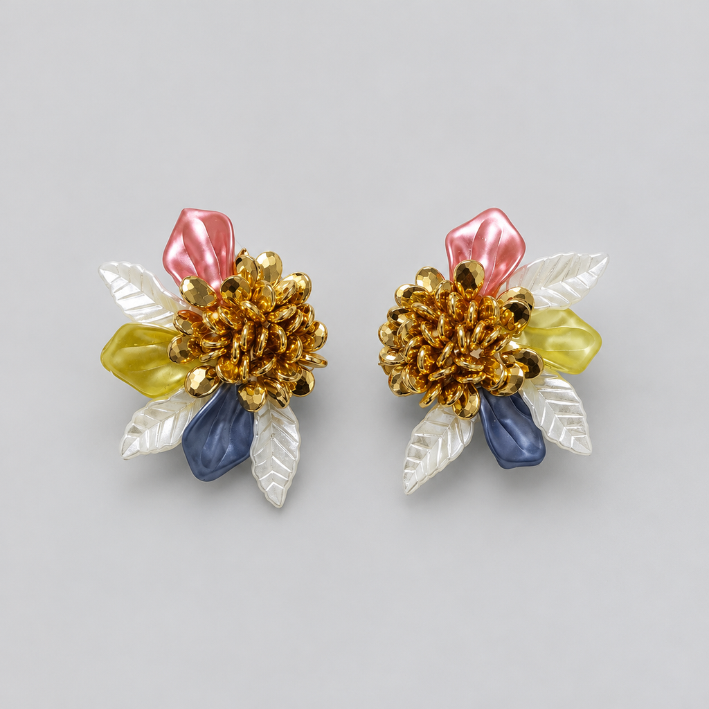 Aretes primavera tricolor