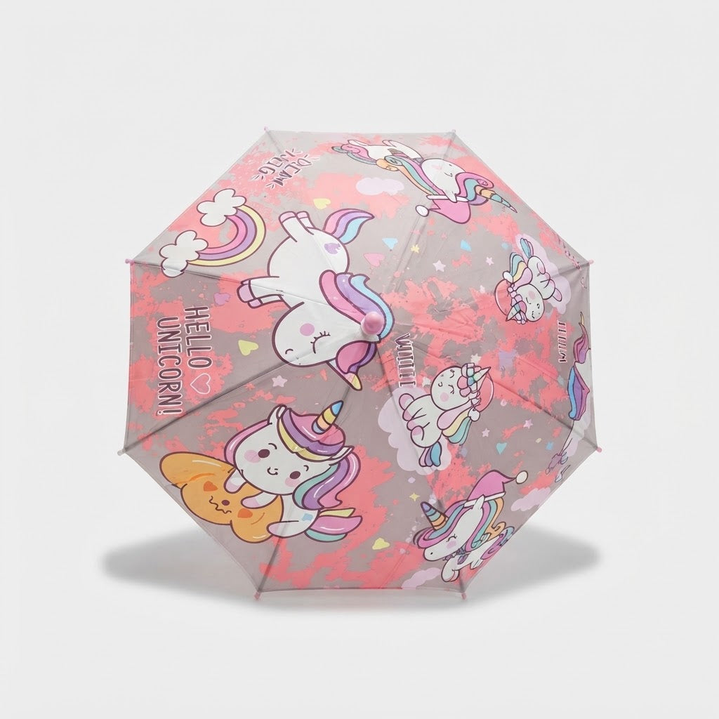 Sombrilla Bastón Unicornio