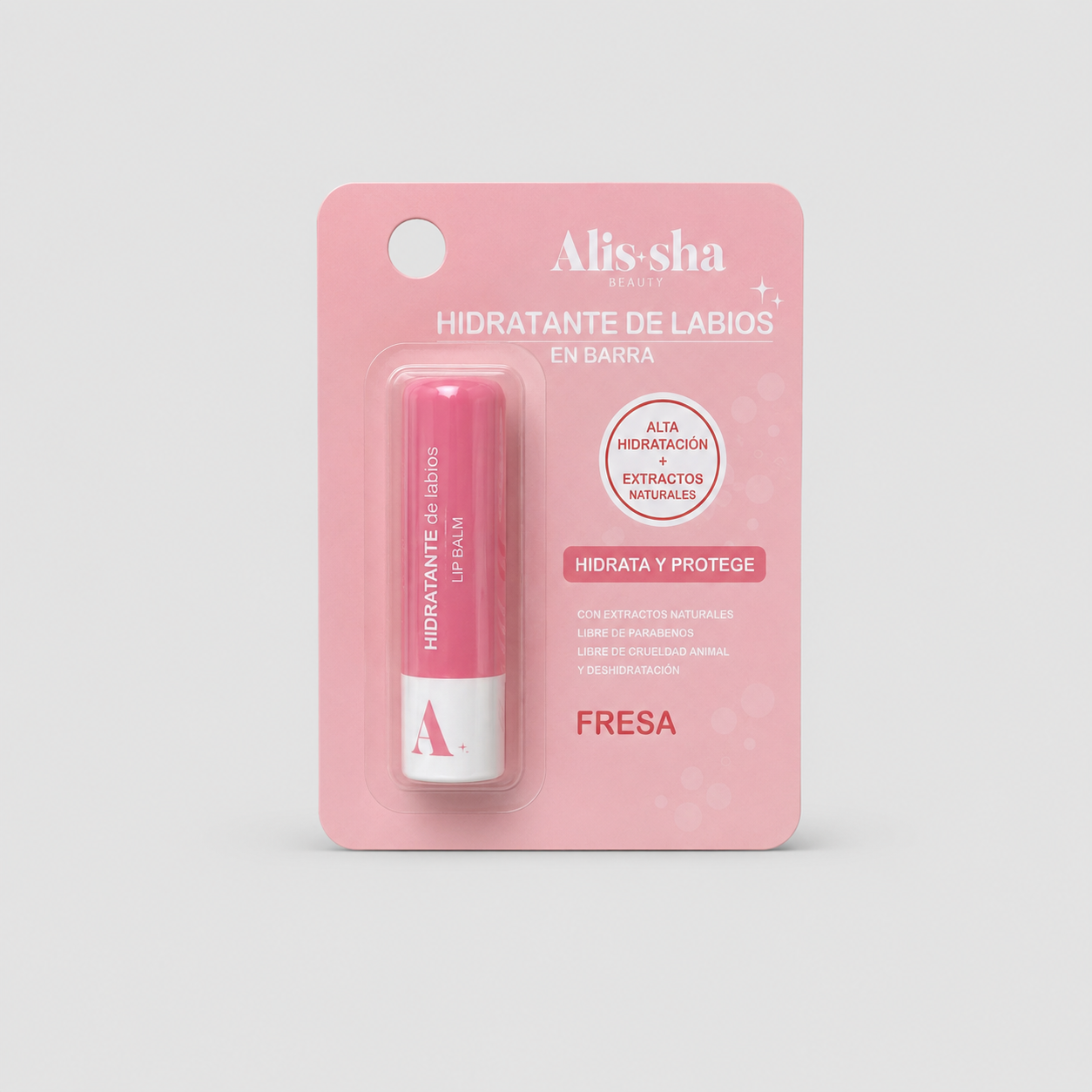 Lip Balm Alis-sha Fresa