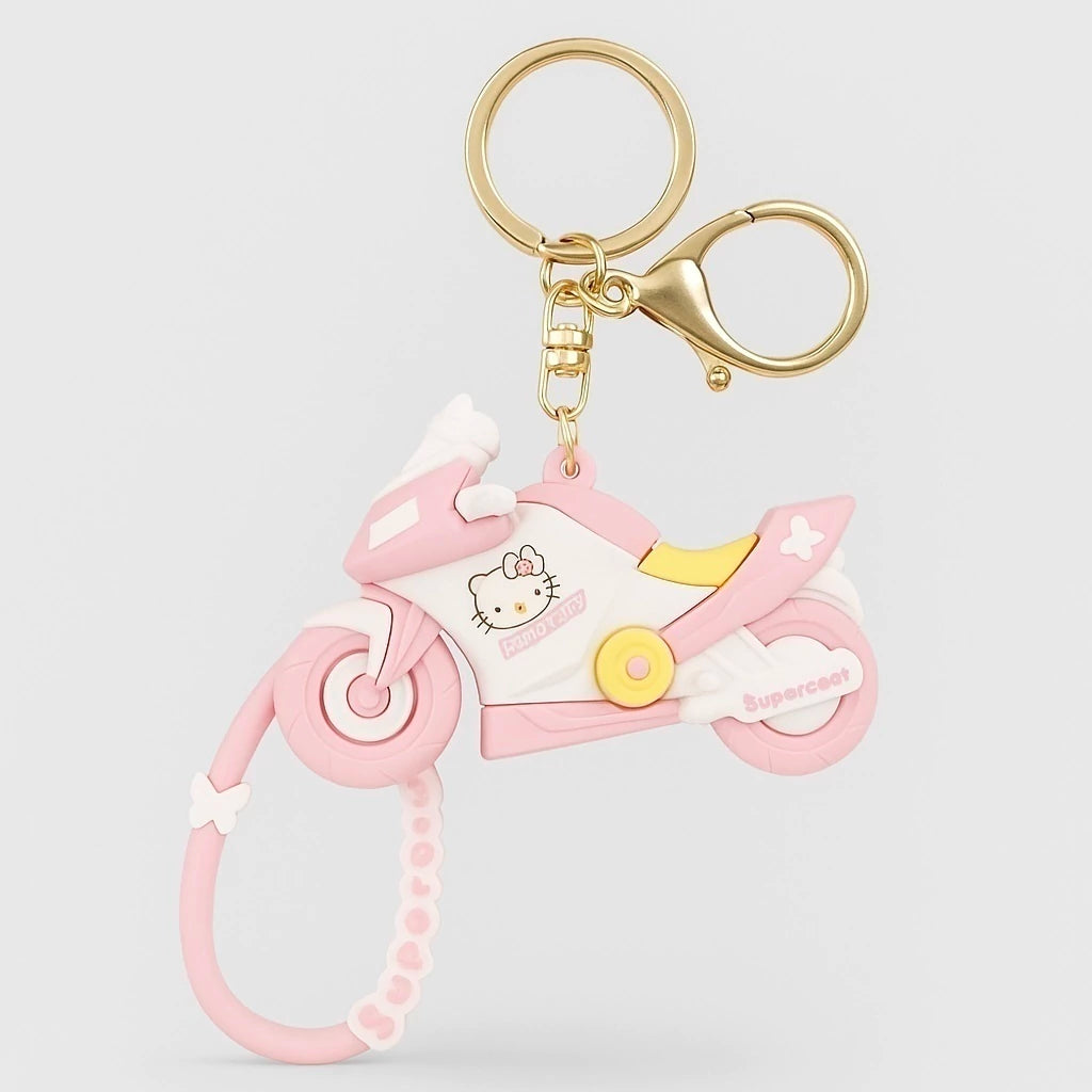 Llavero Moto Hello Kitty