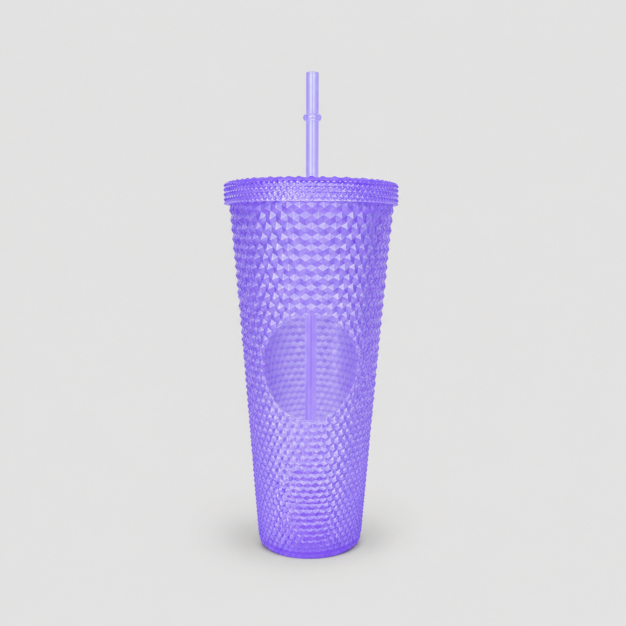 Vaso Pitillo Party Morado 700 ml