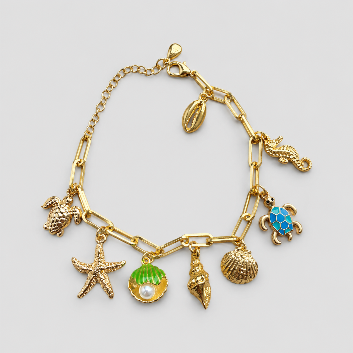 Pulsera mar dorada