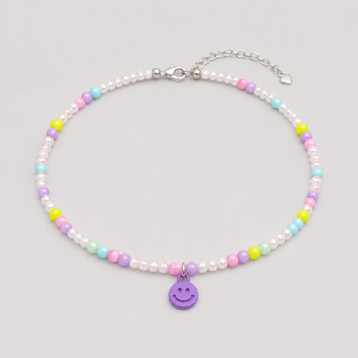 Collar Colores Carita Morada