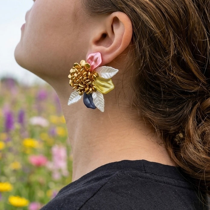 Aretes primavera tricolor