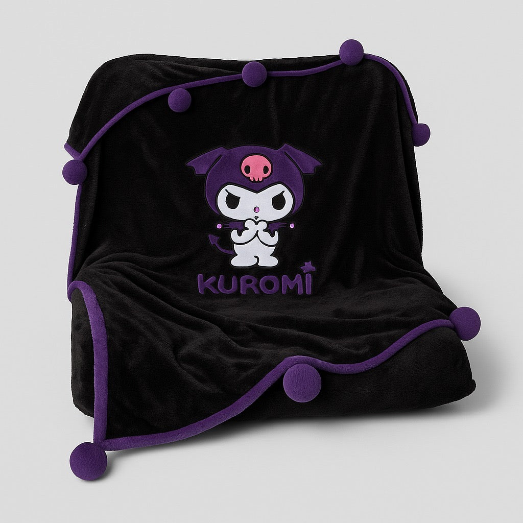 Cobija Pompón Kuromi