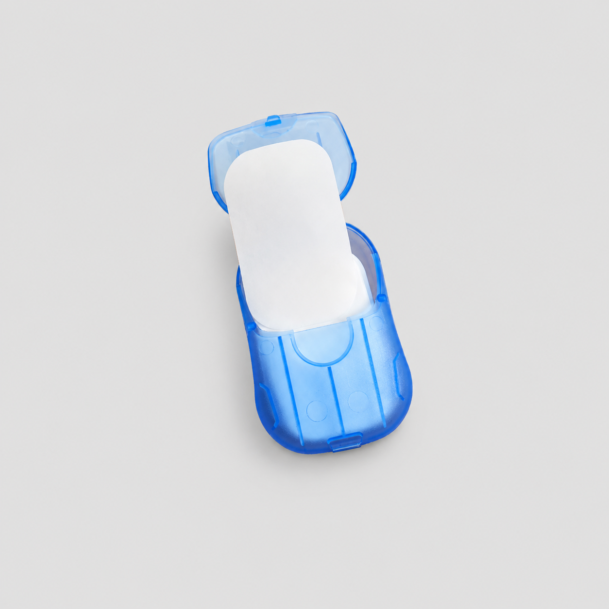 Jabón En Papel Azul