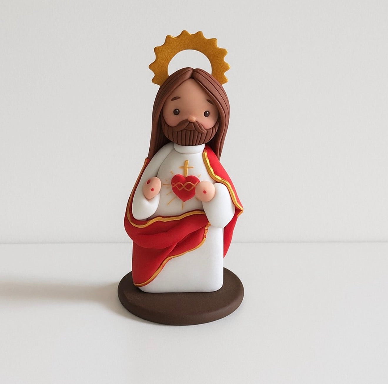 Sagrado Corazón En Cerámica