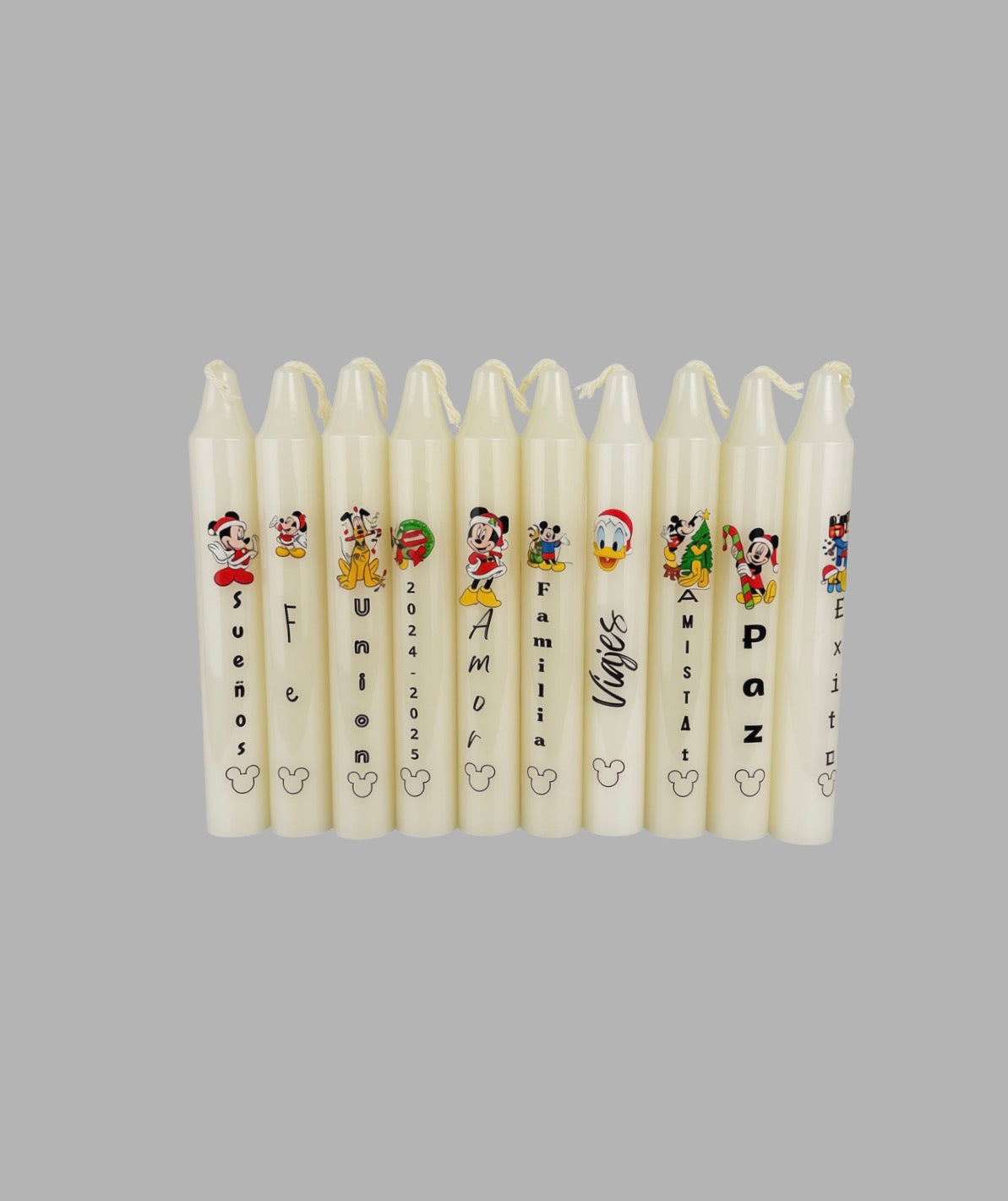 Velas Disney x10