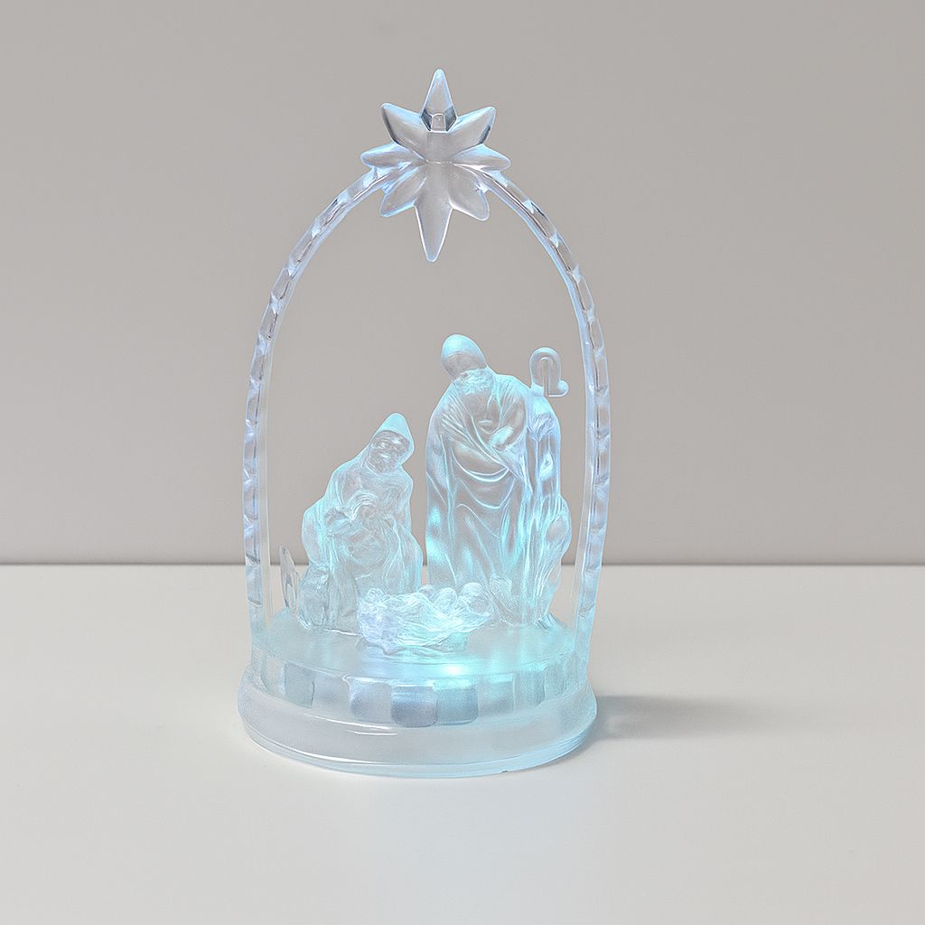 Pesebre con luz