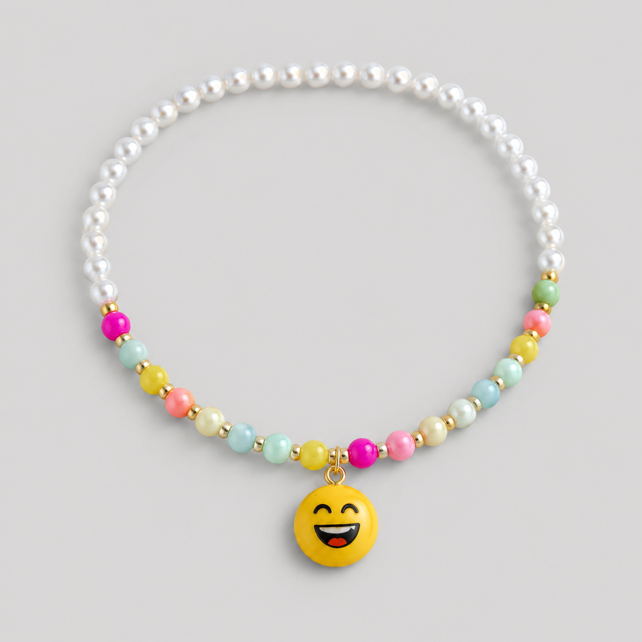 Collar Colores Carita Amarilla