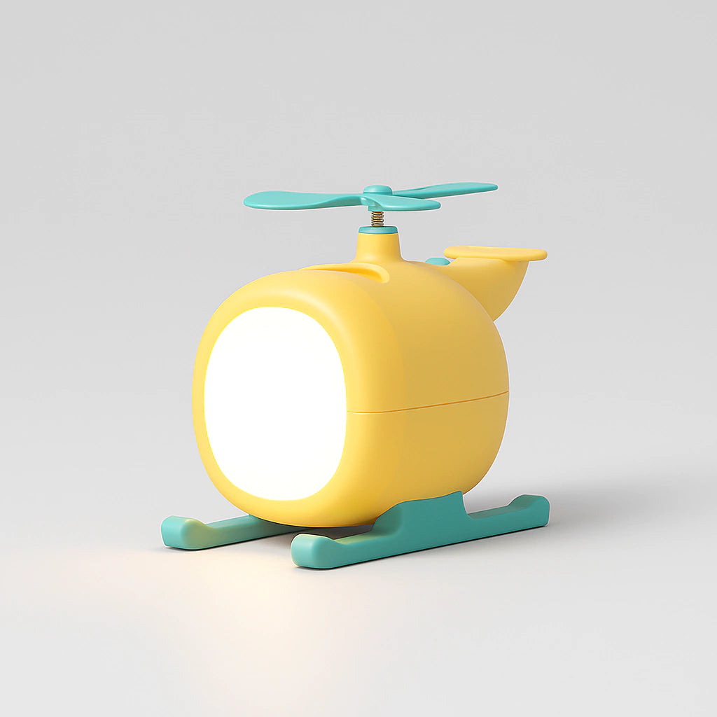 Lámpara Helicoptero Amarillo