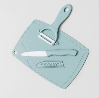 Kit Cuchillo + Pela Papas + Tabla