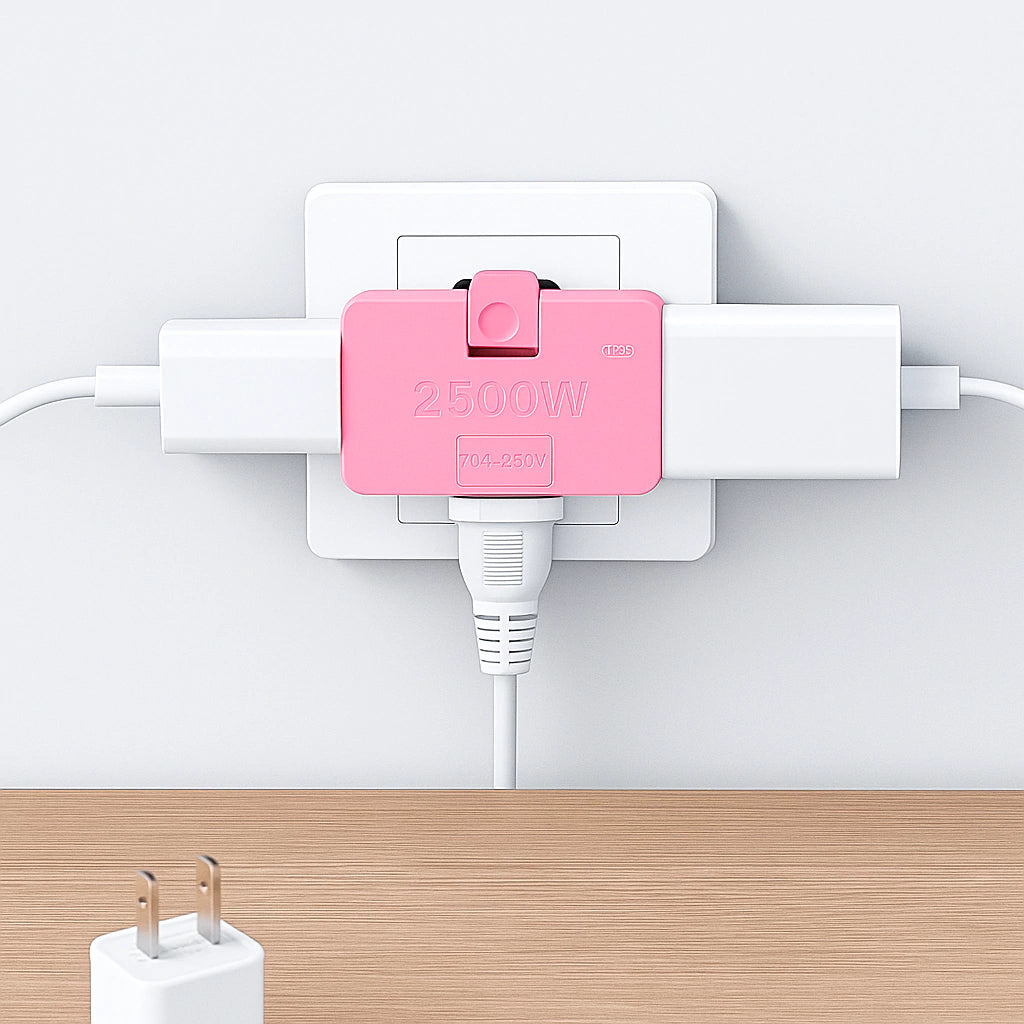 Adaptador Multioma Rosado