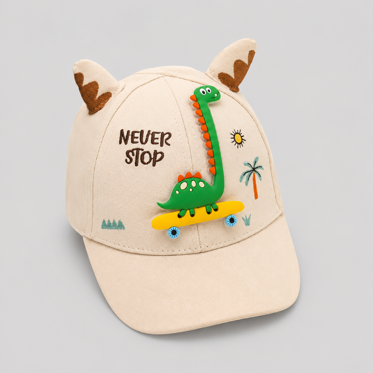 Gorra Dino Stop Beige