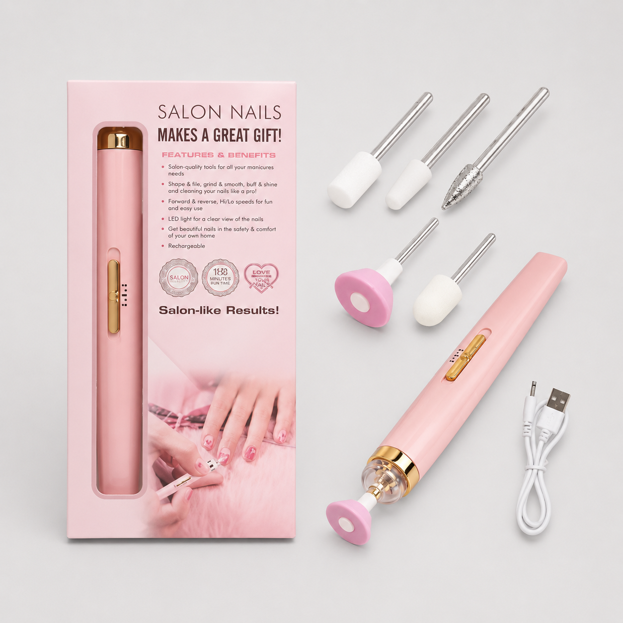 Pulidor De Uñas 5 Puntas