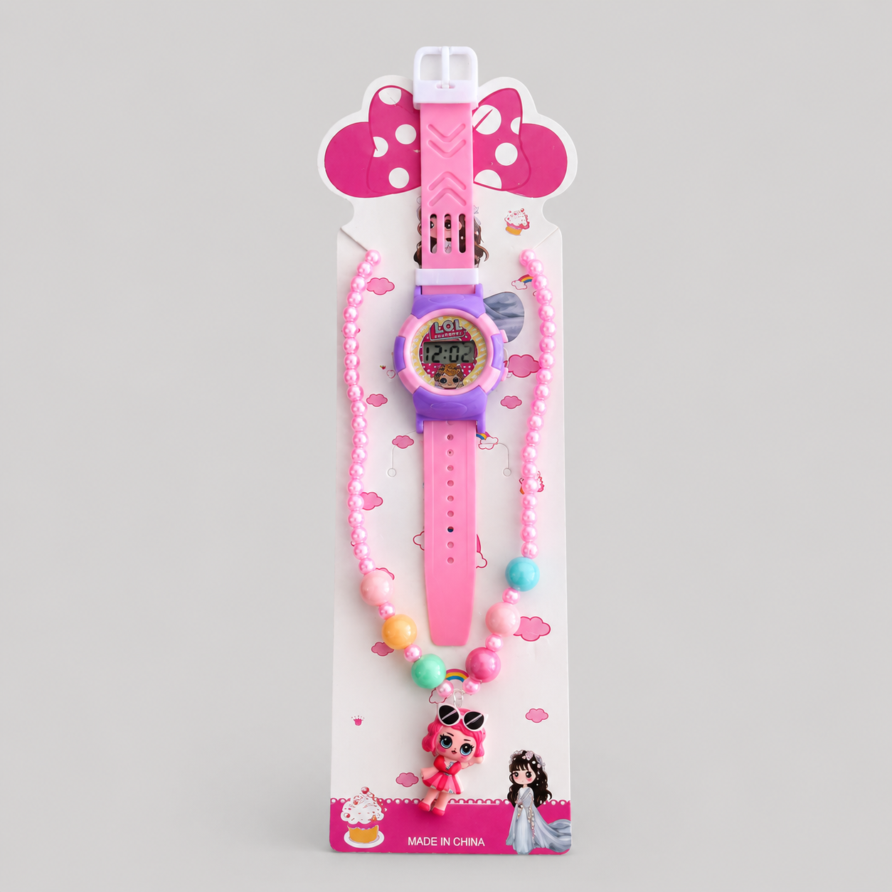 Reloj + Collar LOL