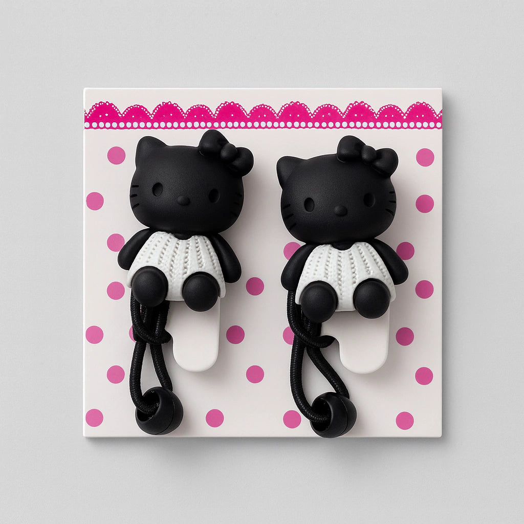 Chulos Hello Kitty x2 Negros