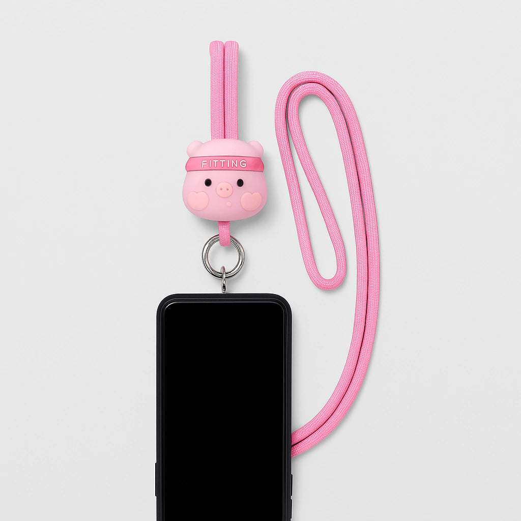 Accesorios Para Colgar El Celular Personajes Cerdito