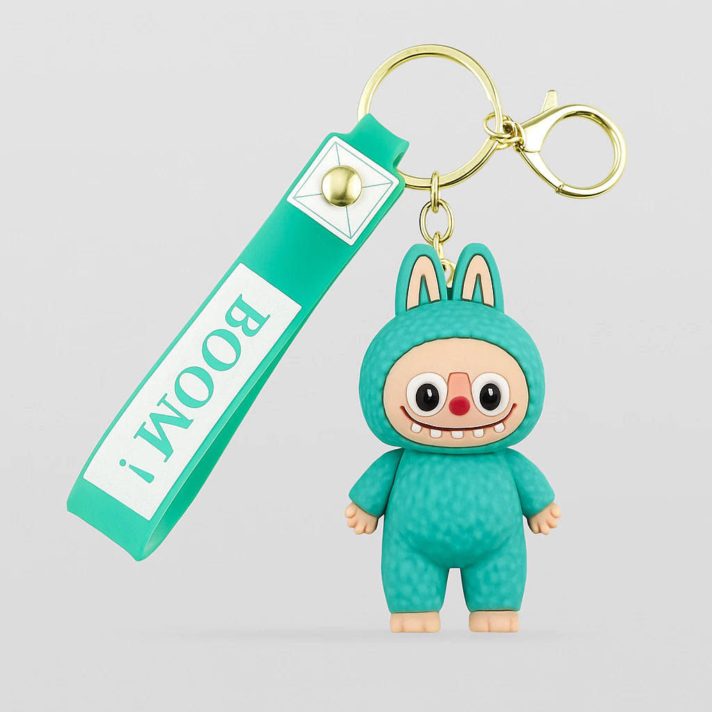 Llavero Labubu Verde