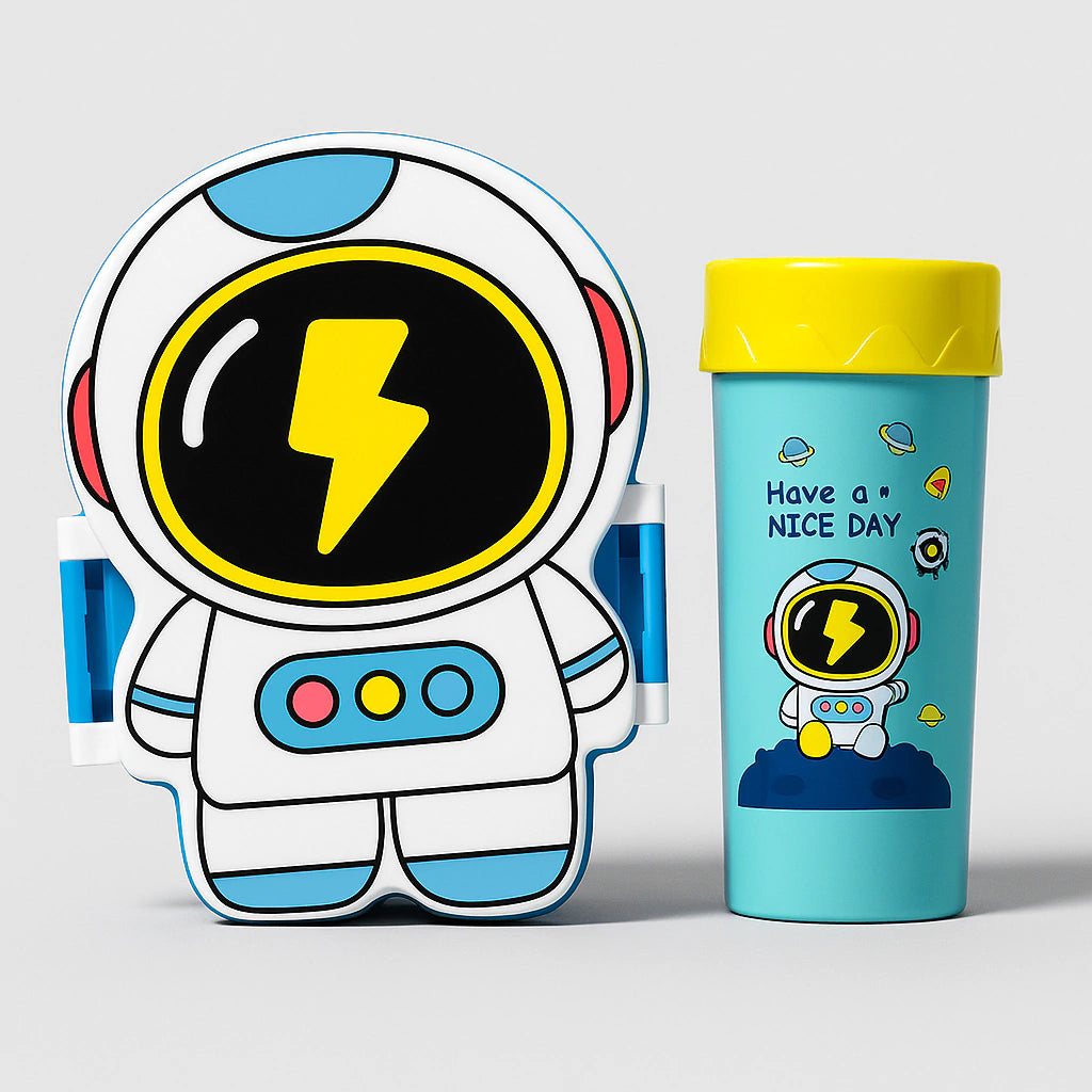 Portacomidas + Termo Astronauta