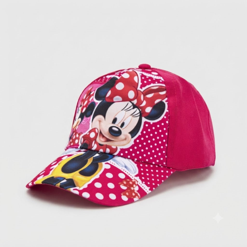 Gorra Minnie Moño Rojo
